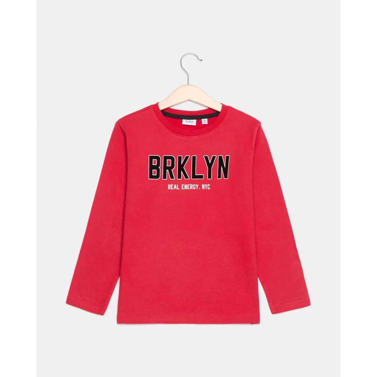 BLUKIDS MAJICA DUG RUKAV T-SHIRT HAUTE RED 