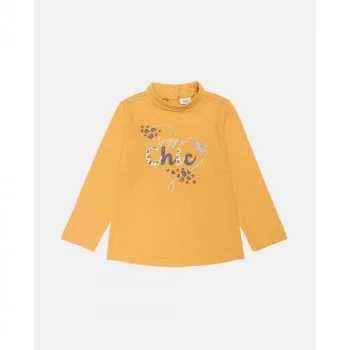 BLUKIDS MAJICA DUG RUKAV HIGH NECK TINSEL 