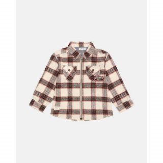 BLUKIDS KOSULJA CHECKED SHIRT WHITE SWAN