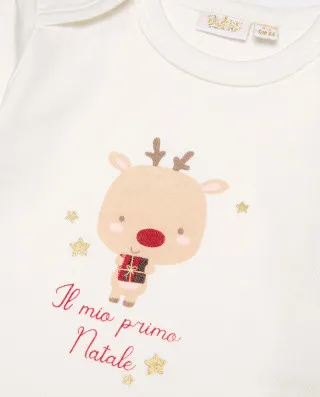 BLUKIDS BODI DUG RUKAV BODY GIRL BRILLIANT WHITE