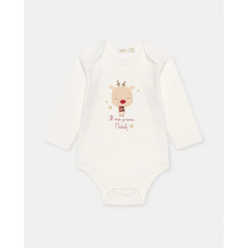 BLUKIDS BODI DUG RUKAV BODY GIRL BRILLIANT WHITE