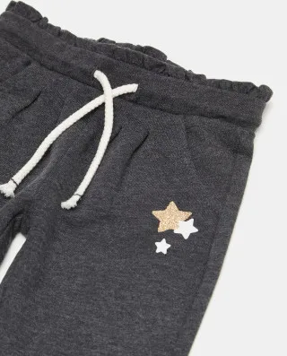 BLUKIDS PANTALONE PANT DARK GREY MELANGE