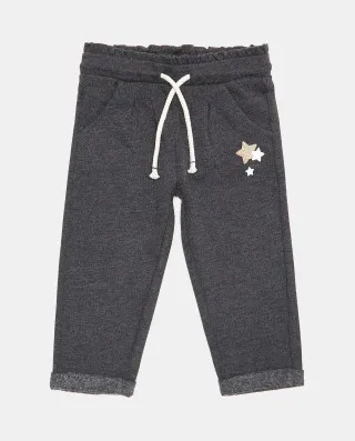 BLUKIDS PANTALONE PANT DARK GREY MELANGE