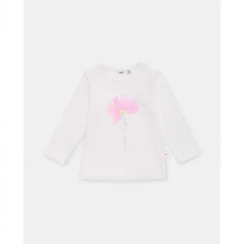 BLUKIDS MAJICA DUG RUKAV BRIGHT WHITE 