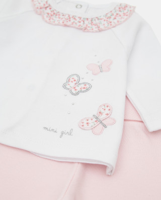 BLUKIDS SET BENKA I DONJI DEO INTERLOCK SET GIRL