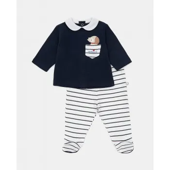 BLUKIDS SET BENKA I DONJI DEO SET 2PC BOY BLU 