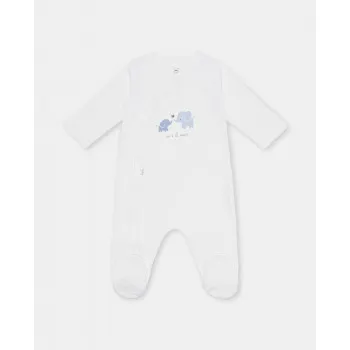 BLUKIDS ZEKA ROMPER BLU ELEFANTE 