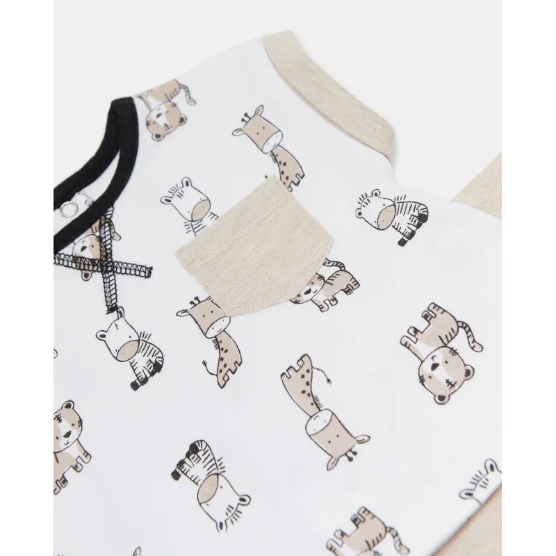 BLUKIDS SET MAJICA I SORTS SET BOY BAMBOO