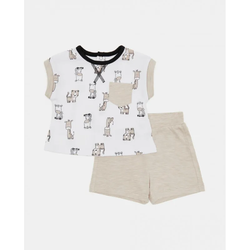 BLUKIDS SET MAJICA I SORTS SET BOY BAMBOO