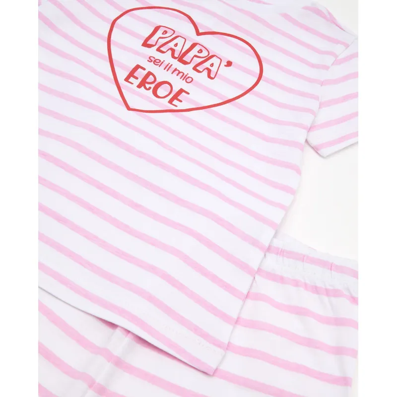 BLUKIDS PIDZAMA SHORT PJA GIRL PAPA