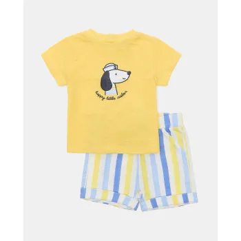 BLUKIDS SET MAJICA I SORTS SET BOY STRIPES 