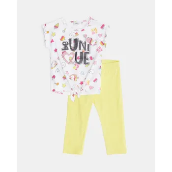BLUKIDS SET MAJICA I BICIKLISTICKE JOGGING SET 