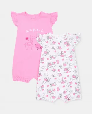 BLUKIDS ZEKA PK 2 ROMPER GIRL