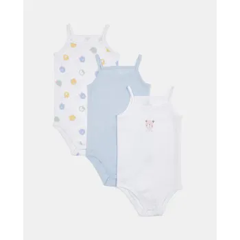 BLUKIDS BODI PK3 GIRL VEST BODIES 