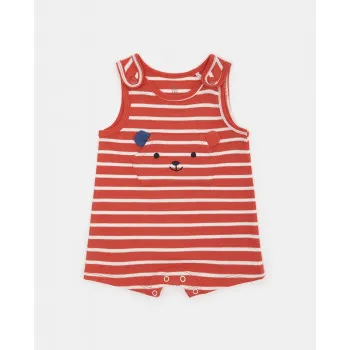 BLUKIDS ZEKA ROMPER STRIPES TASCA 