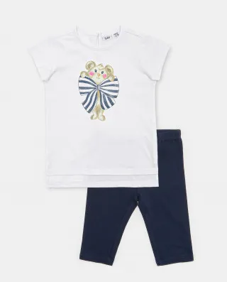BLUKIDS SET MAJICA I HELANKE JOGGING SET