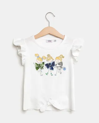 BLUKIDS MAJICA BEZ RUKAVA TANK W/BOW