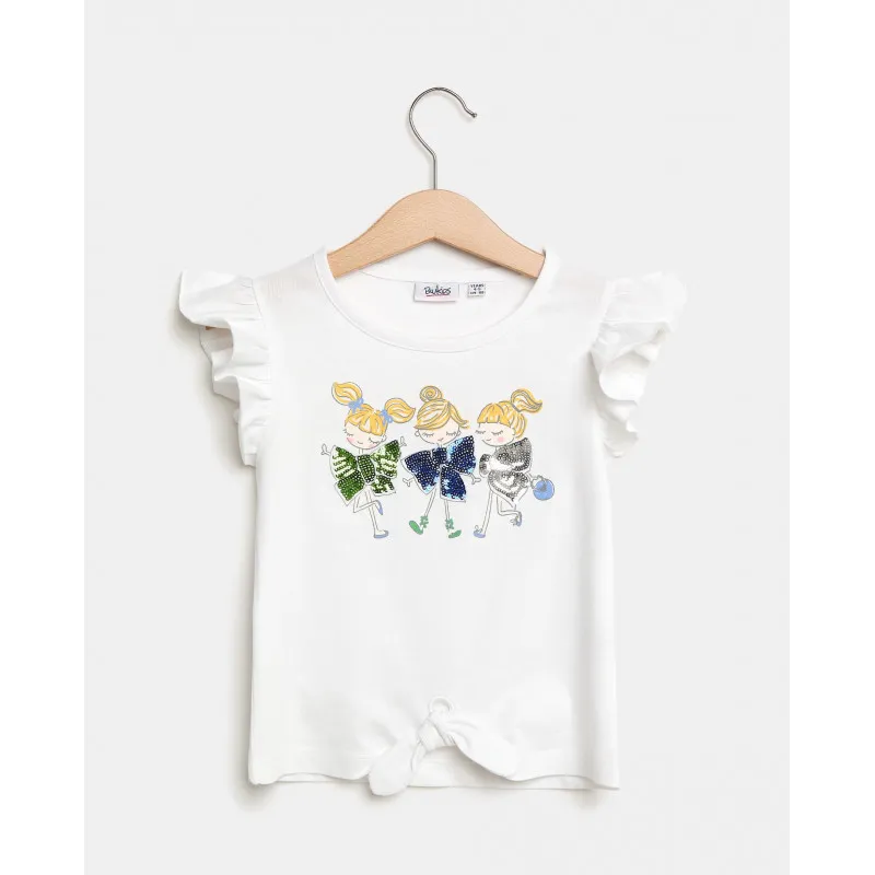 BLUKIDS MAJICA BEZ RUKAVA TANK W/BOW