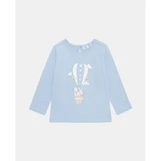 BLUKIDS MAJICA DUG RUKAV BRUNNERA BLUE 