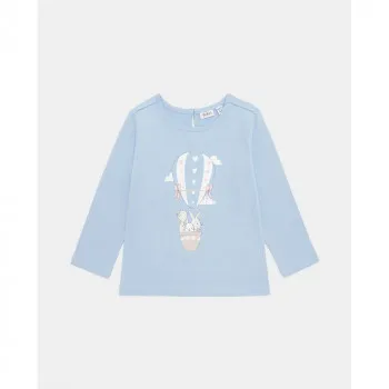 BLUKIDS MAJICA DUG RUKAV BRUNNERA BLUE 