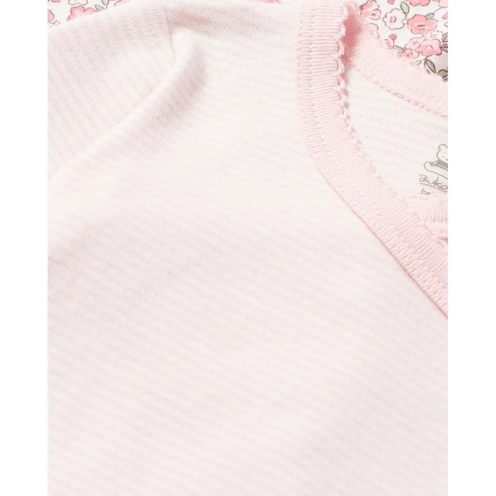 BLUKIDS BODI DUG RUKAV 2 KOM CHALK PINK