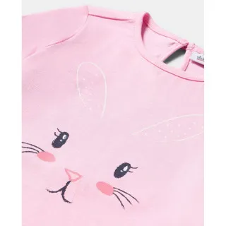 BLUKIDS MAJICA DUG RUKAV 2 KOM PRISM PINK