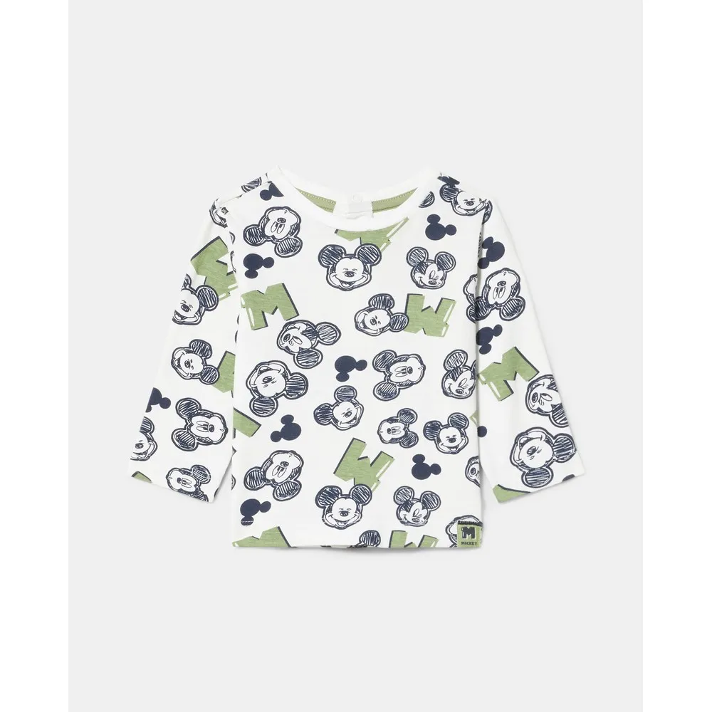 BLUKIDS MAJICA DUG RUKAV BRIGHT WHITE