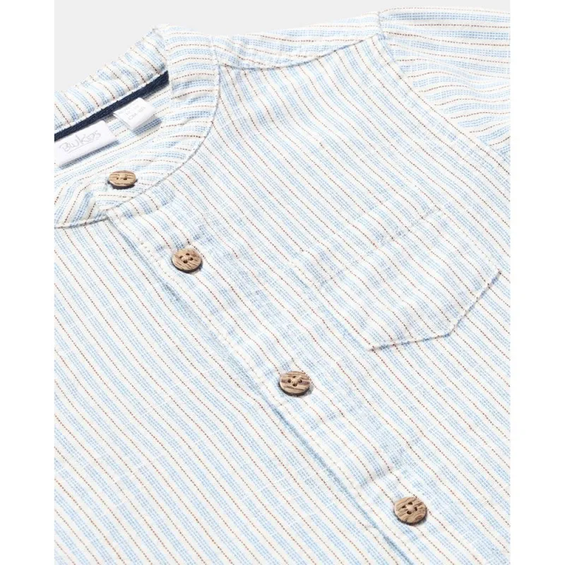 BLUKIDS KOSULJA DUG RUKAV WHITE-STRIPED BLUE
