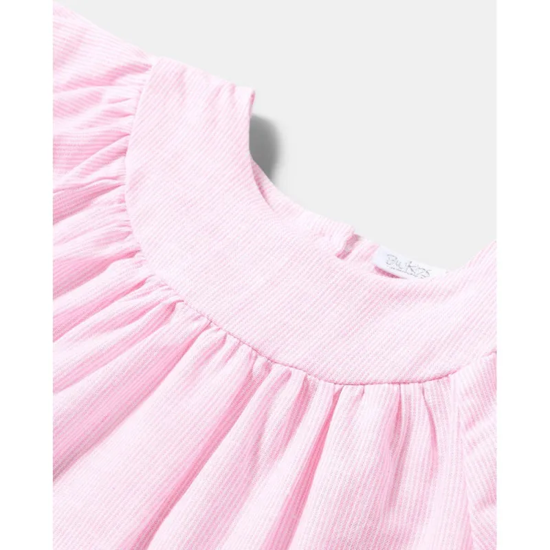 BLUKIDS HALJINA WHITE-STRIPED PINK