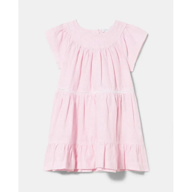 BLUKIDS HALJINA WHITE-STRIPED PINK