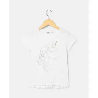 BLUKIDS MAJICA KRATAK RUKAV BRIGHT WHITE