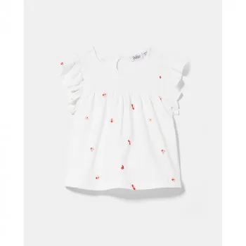BLUKIDS MAJICA KRATAK RUKAV BRIGHT WHITE 