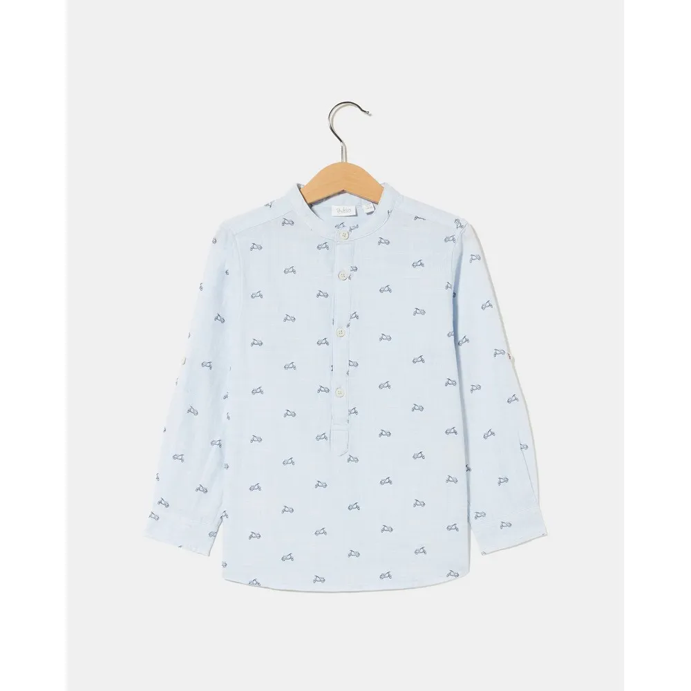 BLUKIDS KOSULJA DUG RUKAV HALOGEN BLUE