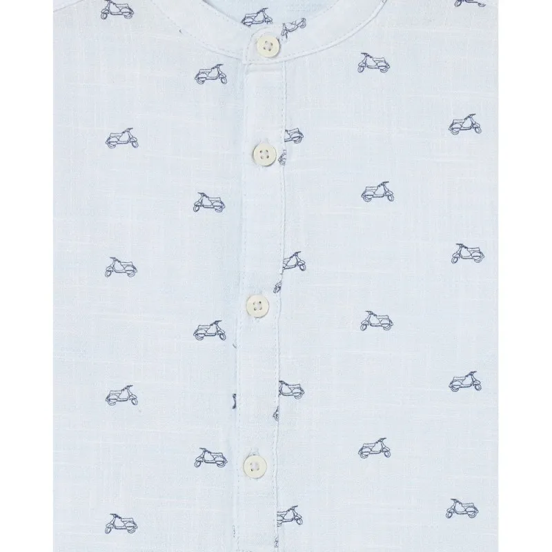 BLUKIDS KOSULJA DUG RUKAV HALOGEN BLUE