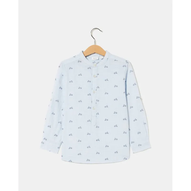 BLUKIDS KOSULJA DUG RUKAV HALOGEN BLUE