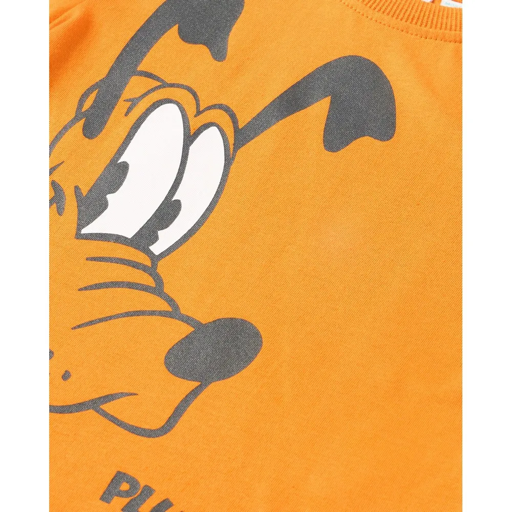 BLUKIDS MAJICA KRATAK RUKAV SUN ORANGE
