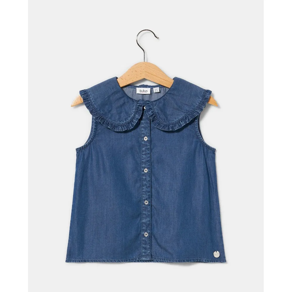 BLUKIDS KOSULJA KRATAK RUKAV MEDIUM BLUE