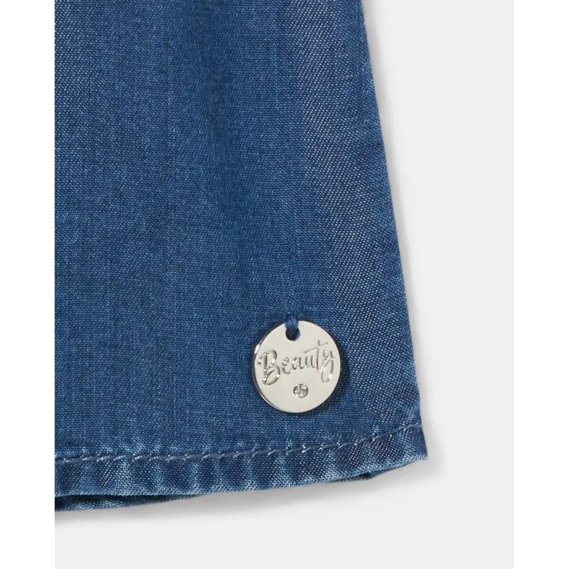 BLUKIDS KOSULJA KRATAK RUKAV MEDIUM BLUE