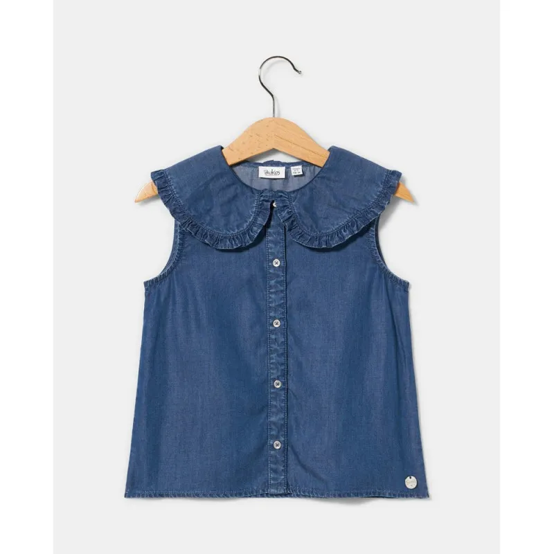 BLUKIDS KOSULJA KRATAK RUKAV MEDIUM BLUE