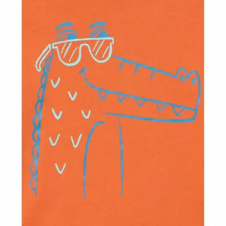 BLUKIDS MAJICA KRATAK RUKAV I SORTS DUSTY ORANGE