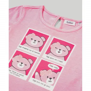 BLUKIDS MAJICA DUG RUKAV PRISM PINK 