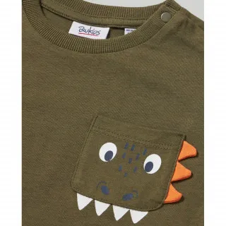 BLUKIDS MAJICA DUG RUKAV IVY GREEN