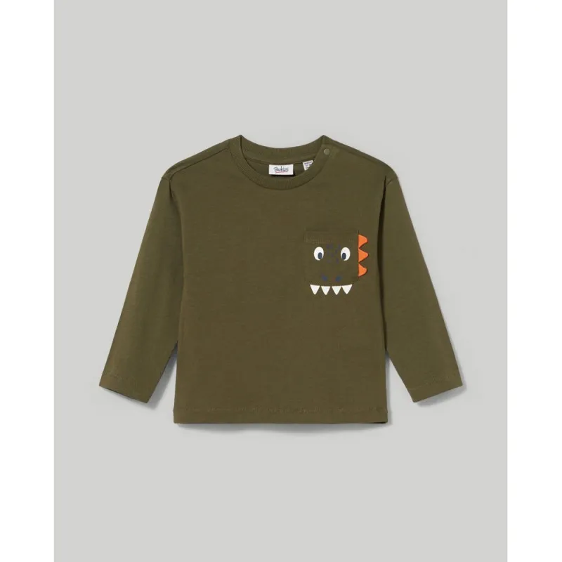 BLUKIDS MAJICA DUG RUKAV IVY GREEN