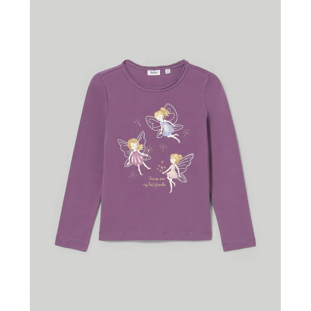 BLUKIDS MAJICA DUG RUKAV GRAPE JAM
