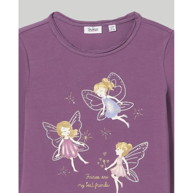 BLUKIDS MAJICA DUG RUKAV GRAPE JAM