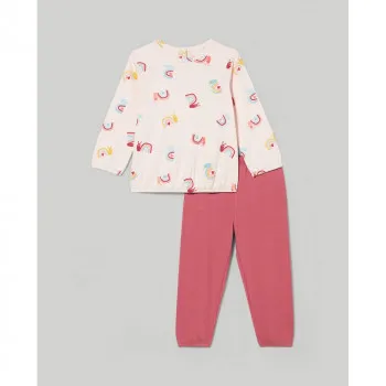 BLUKIDS PIDZAMA ROSEWATER 