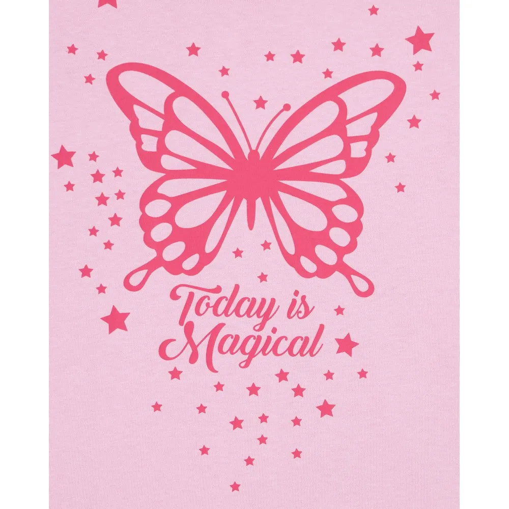 BLUKIDS MAJICA DUG RUKAV PINK LAVENDER 