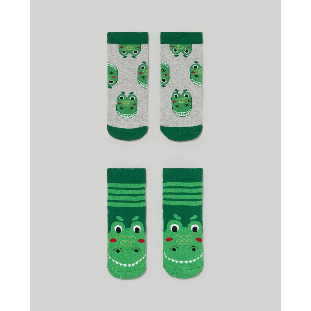 BLUKIDS CARAPE GREEN/GREY2 KOM 