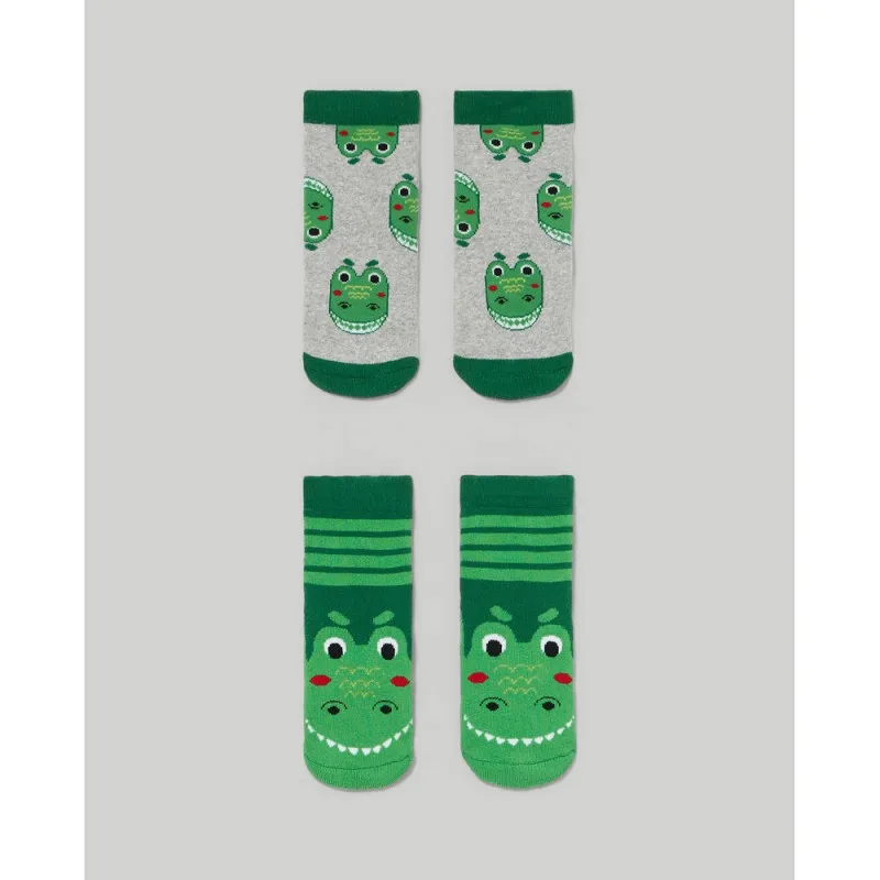 BLUKIDS CARAPE GREEN/GREY2 KOM 