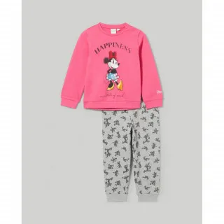 BLUKIDS PIDZAMA PINK/GREY